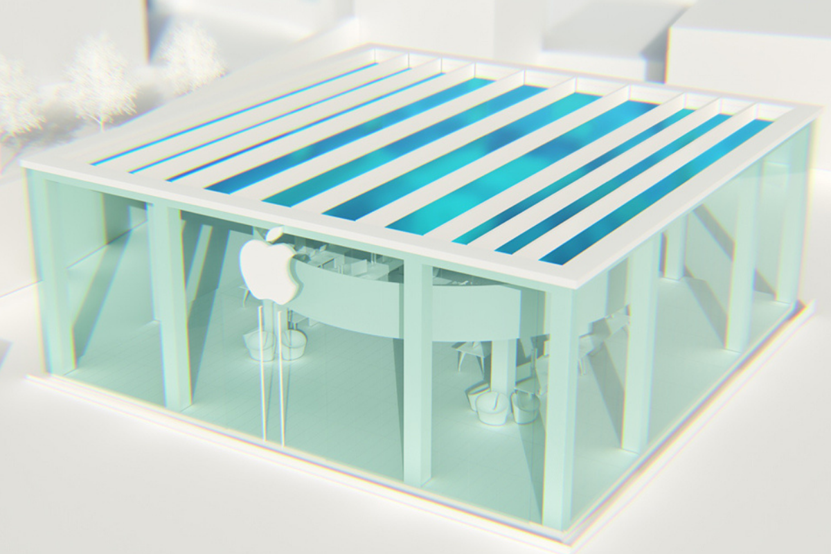APPLE STORE KONSEPT TASARIMI