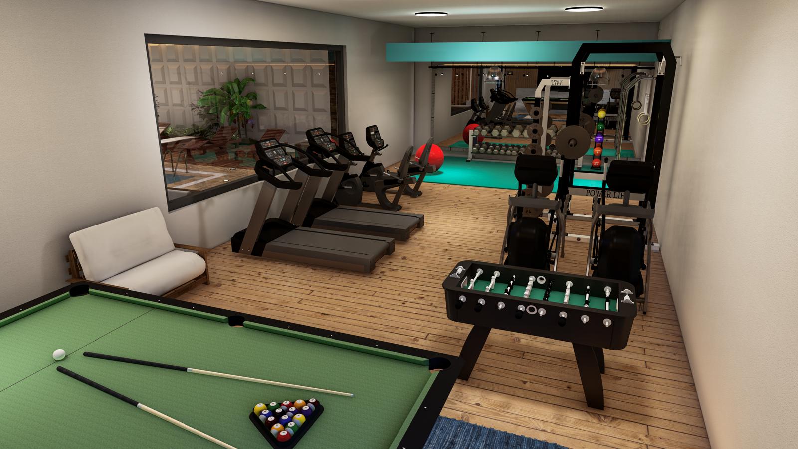 Fitness Salonu / Spor Salonu